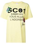 Semicouture Sc01 T-shirt - Yellow