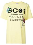 Semicouture Sc01 T-shirt - Yellow