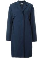 Romeo Gigli Vintage Back Belt Coat, Women's, Size: 42, Blue