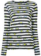 Proenza Schouler - Long Sleeve Crewneck Top - Women - Cotton - S, Yellow, Cotton