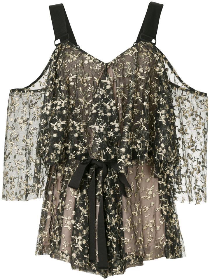 Alice Mccall Bye Bye Baby Playsuit - Black