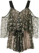 Alice Mccall Bye Bye Baby Playsuit - Black