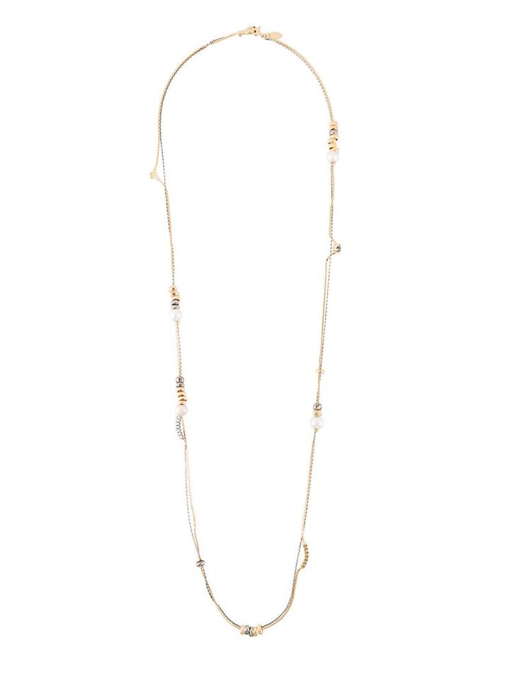 Iosselliani 'silver Heritage' Pearl Long Necklace