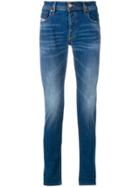 Diesel Sleenker Stretch Skinny Jeans - Blue