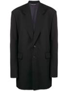 Y / Project Oversized Blazer Coat - Black
