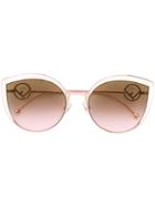Fendi Eyewear F Is Fendi Sunglasses - Metallic
