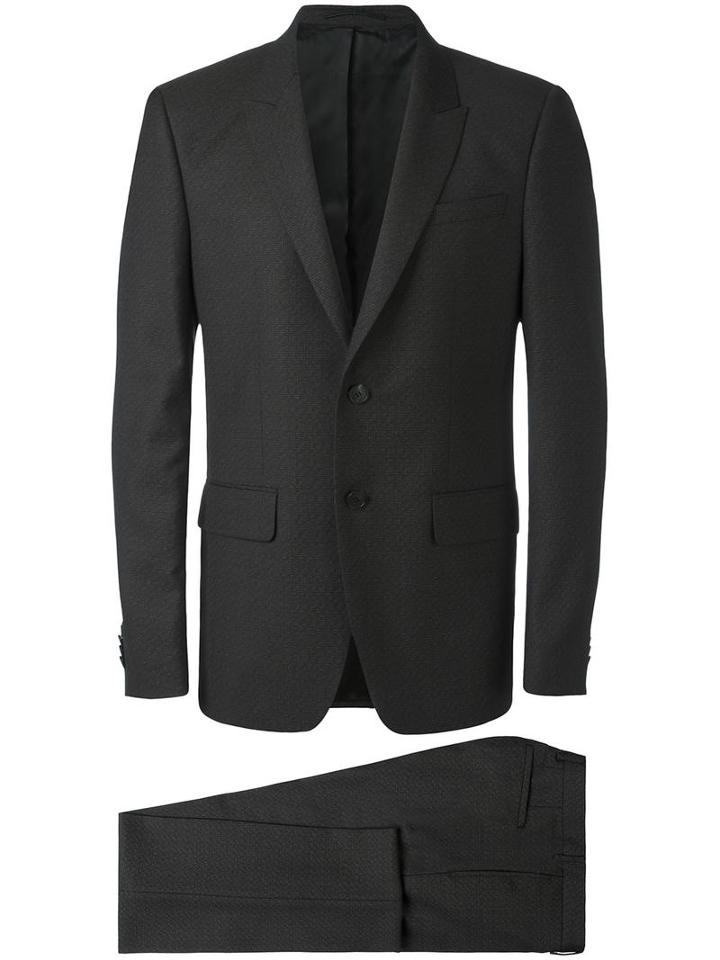 Givenchy Two Piece Formal Suit, Men's, Size: 48, Black, Acetate/viscose/wool/cotton