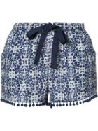 Figue - 'maja' Short - Women - Cotton - Xl, Blue, Cotton