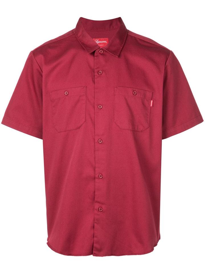 Supreme Gonz Work Shirt - Red