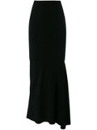 Rick Owens Asymmetric Skirt - Black