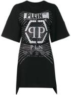Philipp Plein Crystal T-shirt Dress - Black