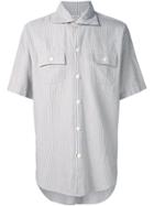 Levi's Vintage Clothing Striped Shortsleeved Shirt - Grey