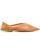 Buttero Babouche Slip-on Shoes - Brown