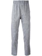 Ann Demeulemeester Grise Ramson Trousers, Size: Medium, Grey, Cotton/linen/flax