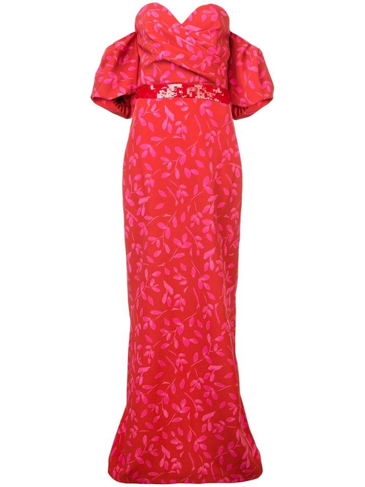 Sachin & Babi Tierra Gown - Red