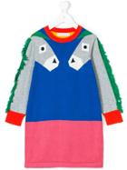 Stella Mccartney Kids Rita Donkey Sweater Dress - Multicolour