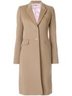 Givenchy - Single-breasted Coat - Women - Wool/cashmere/viscose - 36, Brown, Wool/cashmere/viscose