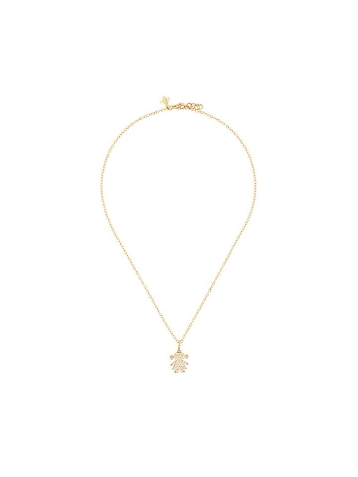 Carolina Bucci 'baby Girl' Pendant Necklace, Metallic