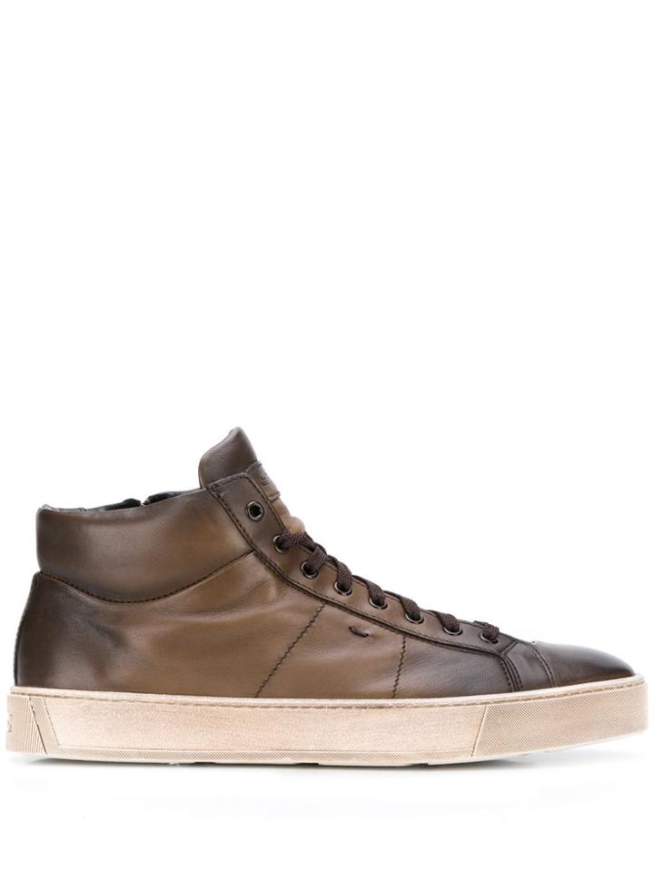 Santoni Mbgl20851sporgoot50 - Brown