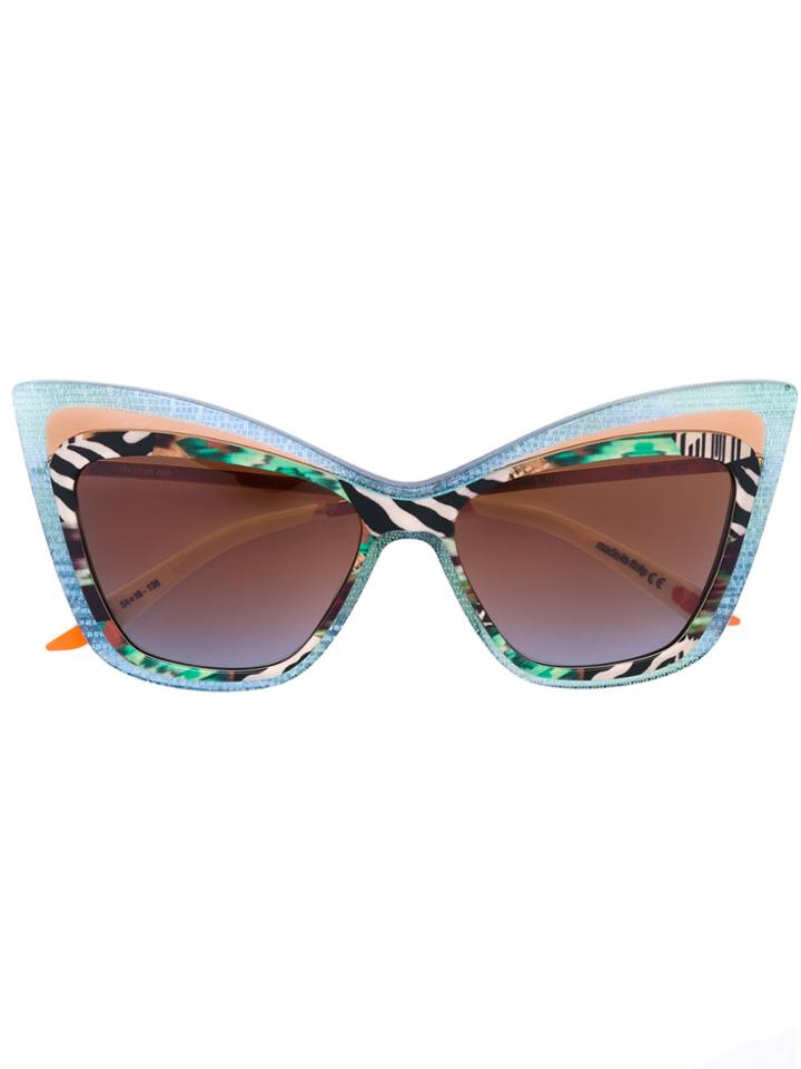 Christian Roth Eyewear 'rock'n Roth' Sunglasses - Green