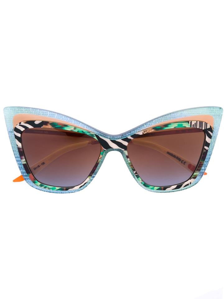 Christian Roth Eyewear 'rock'n Roth' Sunglasses - Green