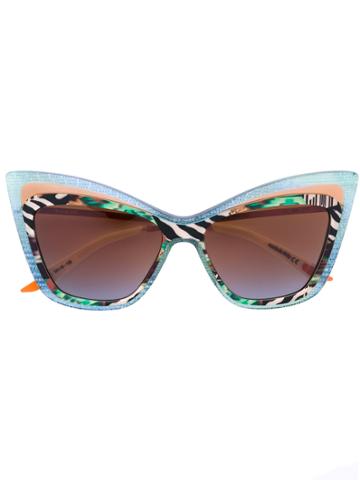 Christian Roth Eyewear 'rock'n Roth' Sunglasses - Green
