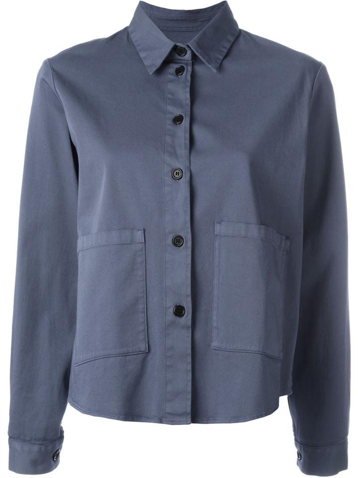 Barena Square Pocket Over-shirt Jacket
