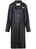 Proenza Schouler Hooded Raincoat-rubber Raincoat - Black