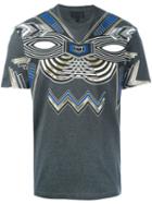 Les Hommes Metallic Applique T-shirt
