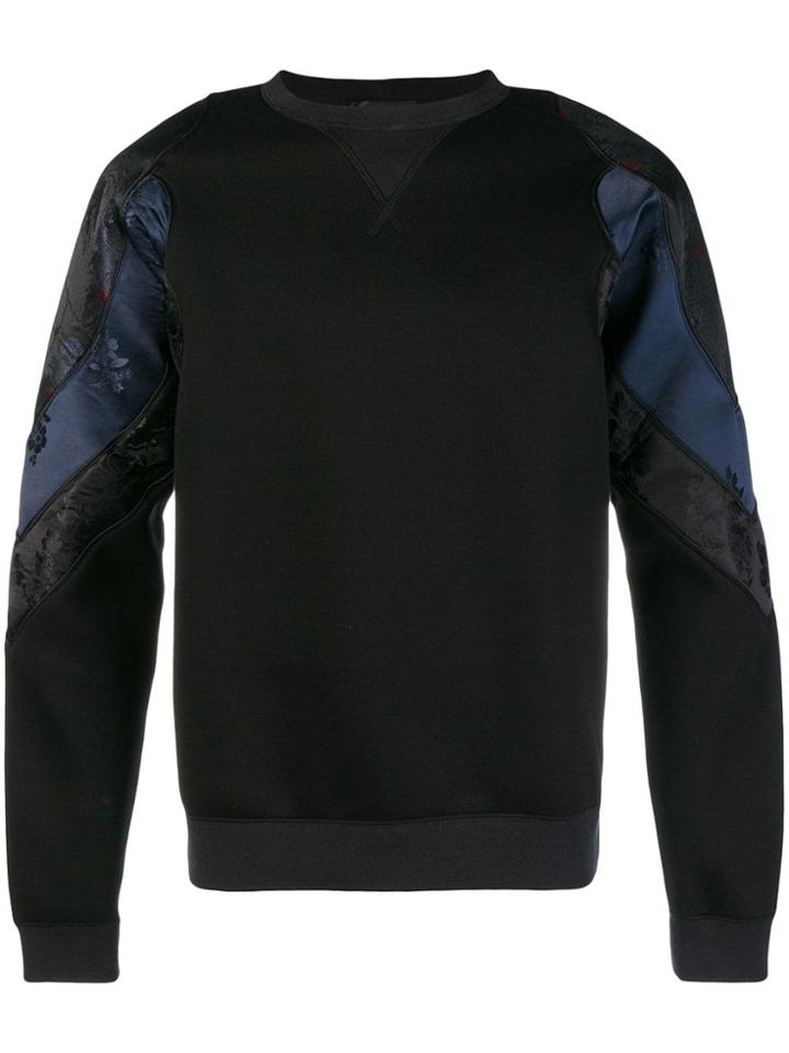 Alexander Mcqueen Embroidered Sweater - Black