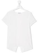 Dondup Kids High Low T-shirt - White