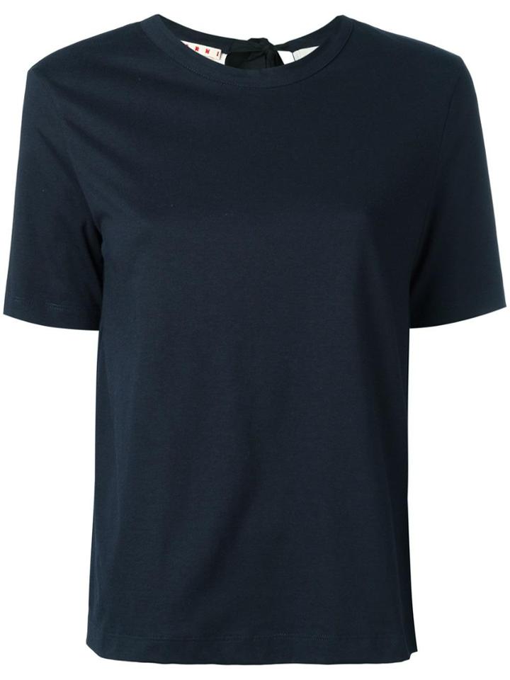Marni Tie Back Top - Blue