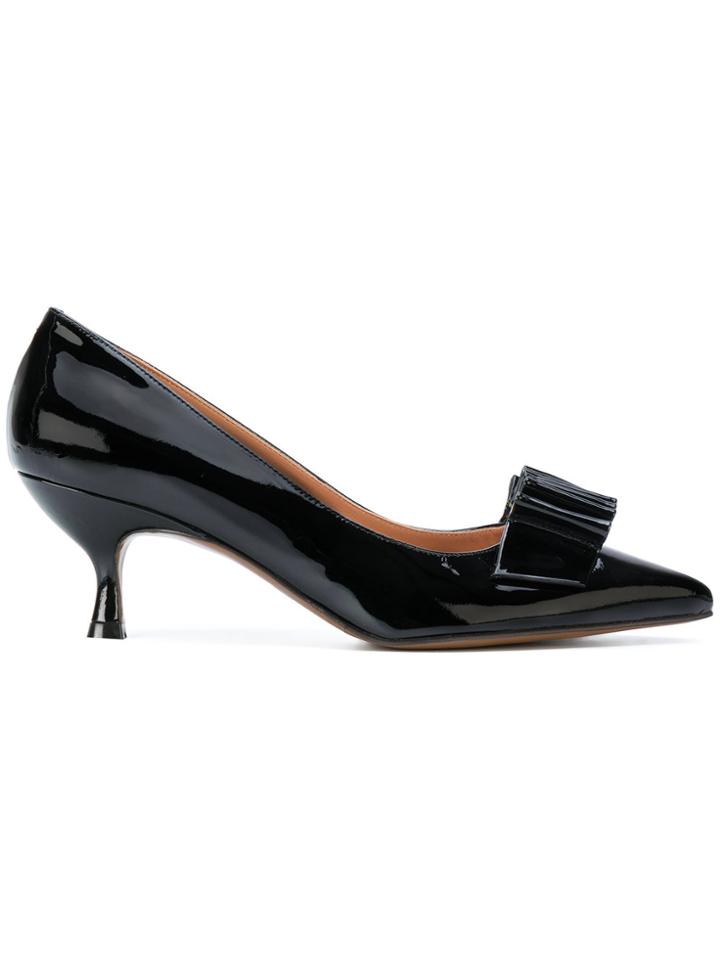 L'autre Chose Pointed-toe Bow Pumps - Black