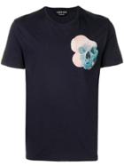 Alexander Mcqueen Logo Short-sleeve T-shirt - Blue
