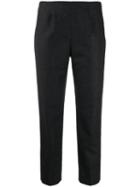 Piazza Sempione Cropped Slim-fit Trousers - Grey