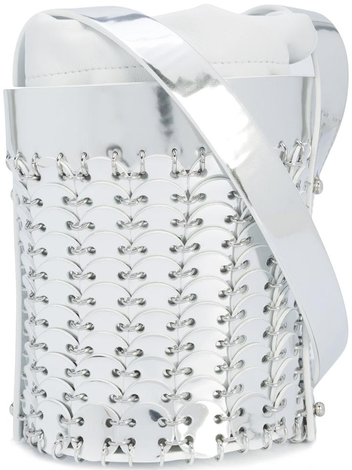 Paco Rabanne Mini Bucket Bag - Metallic