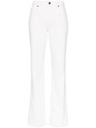 Calvin Klein 205w39nyc Jaws Pocket Detail Straight Leg Jeans - White