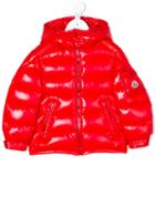 Moncler Kids - Padded Jacket - Kids - Polyamide - 6 Yrs, Red