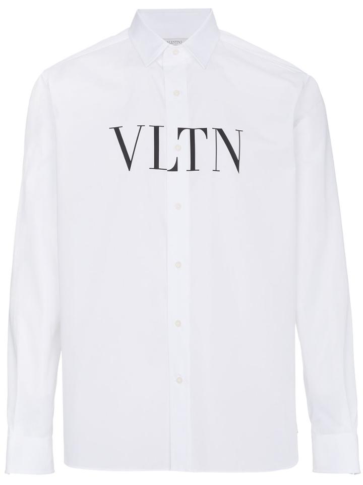 Valentino White Vltn Logo Shirt