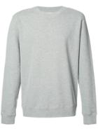 Sunspel Crew Neck Sweatshirt - Grey