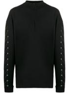 Off-white Diagonal Print Layered T-shirt - Black