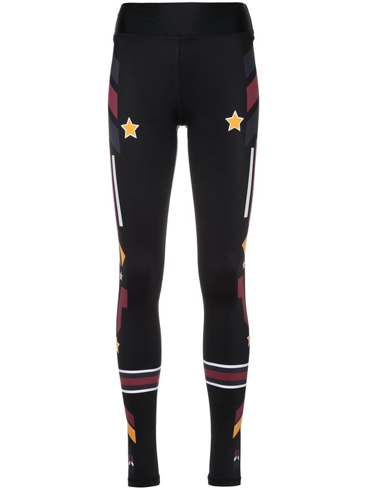 The Upside Printed Leggings - Black