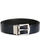 Burberry Classic Belt, Men's, Size: 90, Blue, Leather