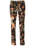Etro Printed Straight-leg Jeans - Brown