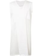 Julius Sheer Panel Tank, Men's, Size: 4, White, Cotton/modal