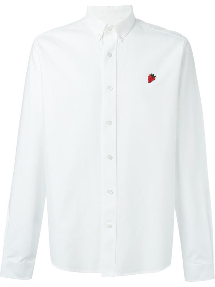 Ami Alexandre Mattiussi Embroidered Strawberry Shirt