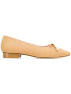 Leandra Medine Shell Ballerina Shoes - Neutrals