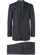 Canali Two-piece Suit, Men's, Size: 52, Grey, Wool/cupro