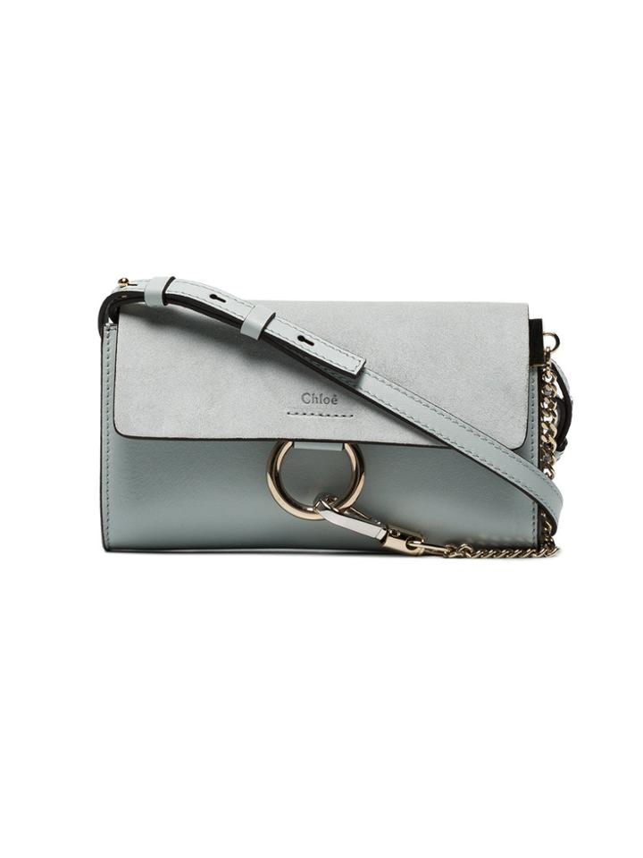 Chloé Faye Wallet Bag - Blue