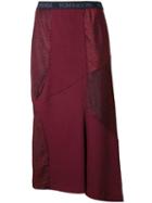 Nicopanda 'puzzle' Skirt, Women's, Size: Small, Red, Nylon/polyester